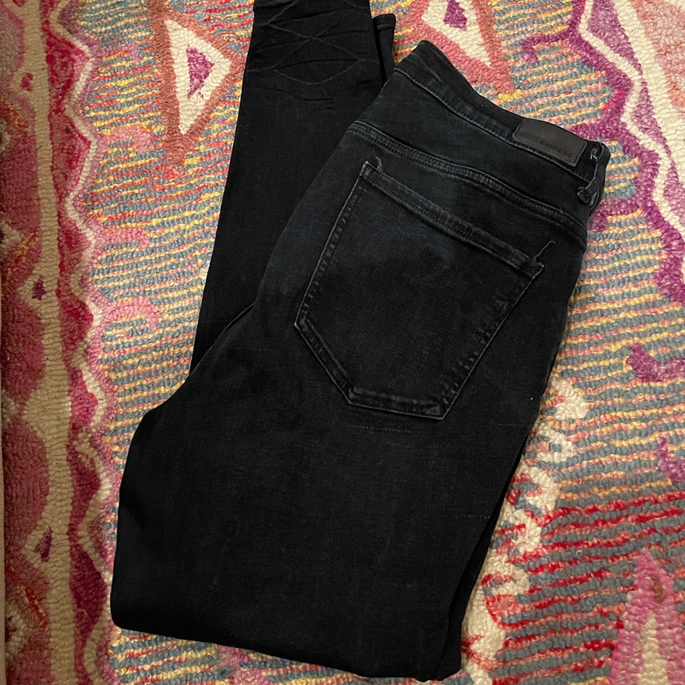 Express jeans. Size 14R. High-rise Denim Stretch+.